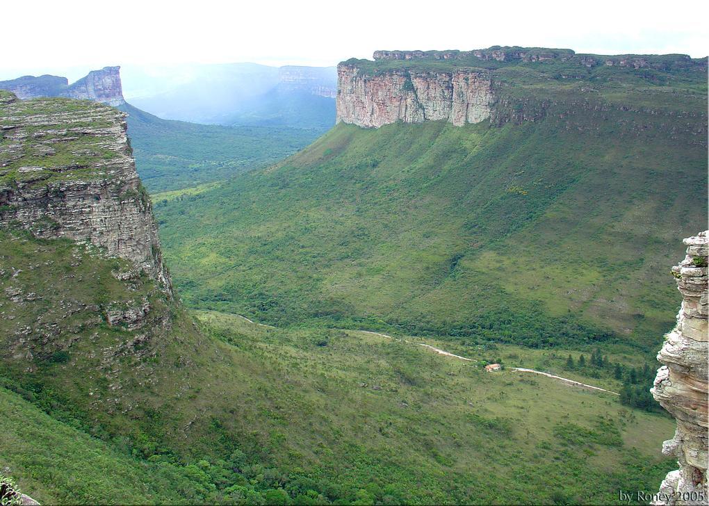 Os planaltos, também chamados de platôs, são áreas de altitudes variadas e limitadas, em um de seus lados, por superfície rebaixada.