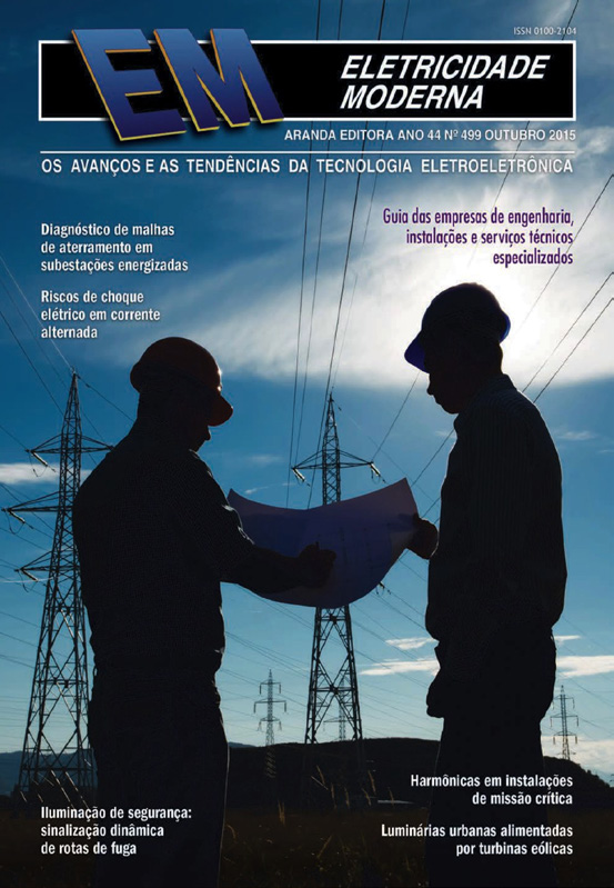 A EVOLUÇÃO DA TECNOLOGIA DE ELETRICIDADE Revista ELETRICIDADE MODERNA MediaKit 2016 A revista Eletricidade Moderna registra, mensalmente, os avanços e as tendências da tecnologia de eletricidade, da