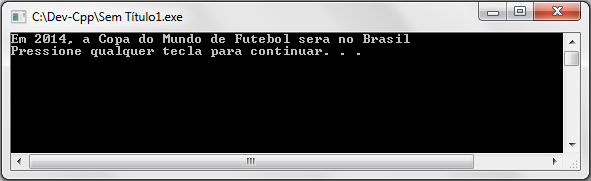 20 Figura 11 - Exibindo mensagens com variáveis Aqui estamos misturando textos com valores armazenados em variáveis.