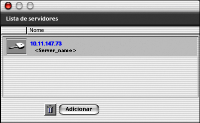 COMMAND WORKSTATION, MACINTOSH EDITION 43 Se nenhum EX Print Server tiver sido encontrado na pesquisa manual, clique na guia Autopesquisa e clique em Avançado para pesquisar por um intervalo de