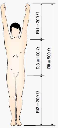 interromper a passagem da corrente elétrica pelo corpo da pessoa atingida. A morte por asfixia é consequência da contração dos músculos do tórax, cessando, assim, a respiração.