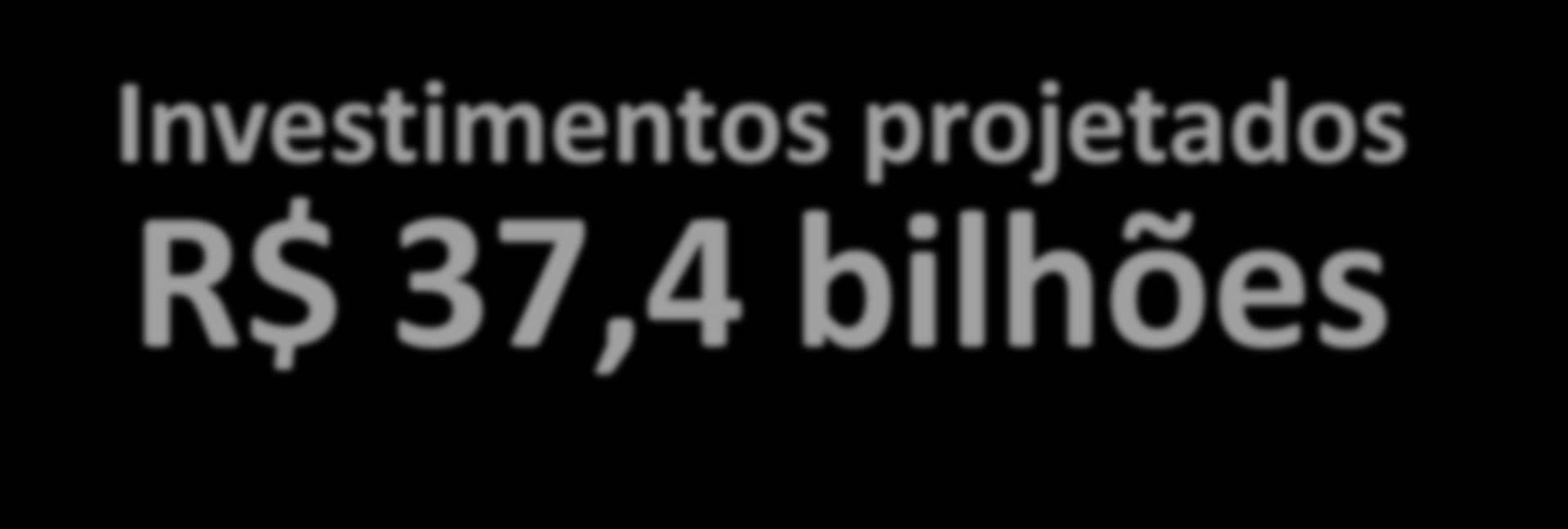 NOVA ETAPA DE CONCESSÕES Portos Investimentos projetados R$ 37,4 bilhões 50 novos