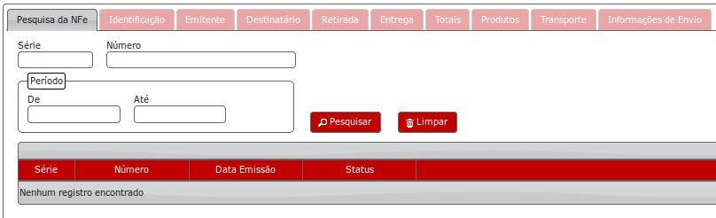 EXPORTAÇÃO XLS Nas telas de Cadastro é possível exportar os registros em uma planilha do EXCEL no formato