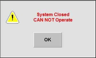 Configuração e operação Capítulo 3 3. Selecione o modo de bypass e pressione para aceitar ou para cancelar. 4. Pressione para aceitar.