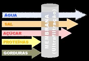 FILTRAÇÃO MEMBRANA Diferença entre os