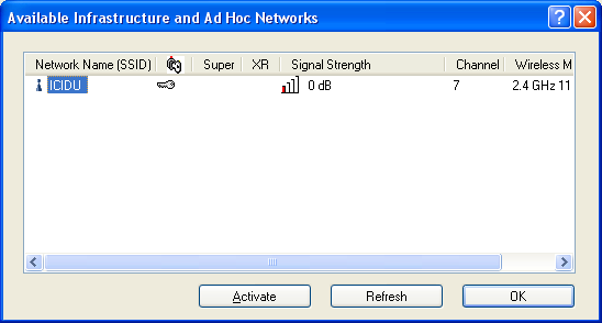 U T I L I TÁ R I O D E S O F T WA R E PA R A O A D A P TA D O R U S B Clique em Wireless Utility no seu ambiente de trabalho. A seguinte janela é apresentada. Clique em Scan.