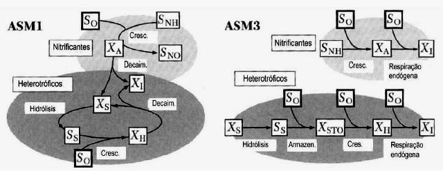 Em relação ao modelo ASM1, o conjunto de hipóteses base sobre as quais o modelo assenta são (Henze et al.,2000): A temperatura é constante; O ph é considerado constante e aproximadamente neutro (6.