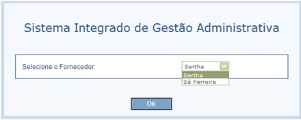 Caso haja mais de uma empresa relacionada ao usuário cadastrado, o mesmo