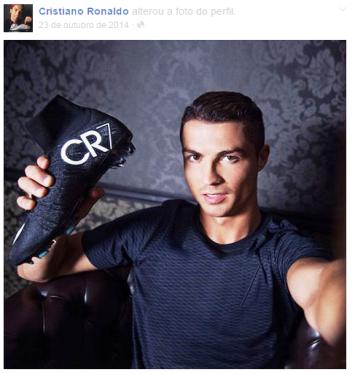 Figura 1. Categorias mais postadas no Facebook de Cristiano Ronaldo. Análise Categorial: 1 - Imagens da promoção pessoal: 36,70% das postagens (conforme figura 1) representam o próprio usuário.