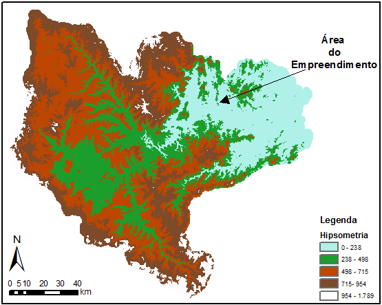 produtoras de areias e/ou cascalhos, uma vez que a textura afanítica dos basaltos da Bacia do Paraná e a composição das rochas sedimentares associadas não seriam muito favoráveis à formação de areias.