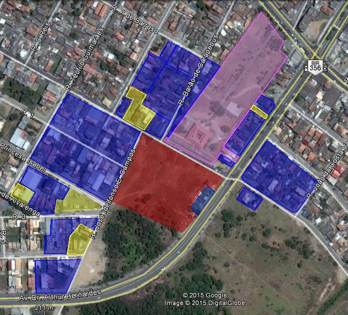 comerciais e institucionais. Portanto é uma região tranquila e favorável para a construção de um hospital.