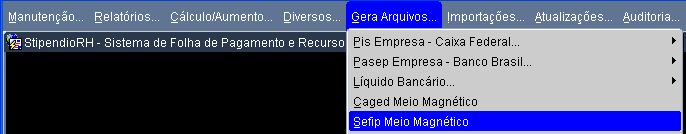 Página 87 SEFIP No menu Manutenção > Empresa > Empresa, na aba Empresa Imposto existem as informações relacionadas a SEFIP Para cadastrar a pessoa física que será o contato para SEFIP.