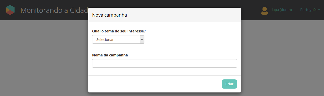 Campanhas de dados móveis As campanhas de dados móveis são utilizadas para fazer coleta de dados pelo celular em sua comunidade.