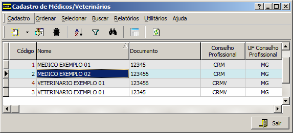 Como Editar um Registro em foco: Clicar na opção em destaque, utilizar tecla de atalho Alt + A ou ainda dar um duplo clique no registro que deseja alterar.