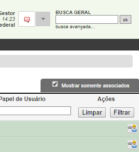 8 Para conferir todos os nomes inseridos na equipe basta selecionar Mostrar somente associados no