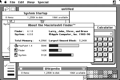 Evolução das interfaces GUI