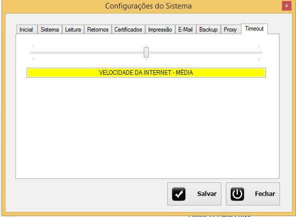 servidores de apoio quanto nos servidores da sefaz, pois desta forma o tempo de resposta de alguma negativa de comunicação será devolvida de forma mais ágil na configuração de internet rápida e de