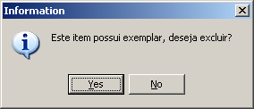 o Periódicos Para Excluir A exclusão depende da liberação das atividades de cada usuário no Módulo Parâmetros/ Permissões de Usuários / Catalogação.