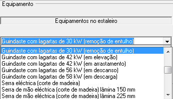 5. Módulo de cálculo de incomodidade em estaleiros Neste módulo, comece por escolher o período de funcionamento do estaleiro Período diurno e entardecer (entre as 7,00 e as 20 horas e entre as 20 e