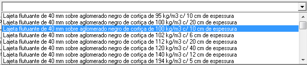 Figura 48 - Opção de escolha do cálculo das transmissões marginais Figura 49 - Escolha das massas do pavimento e elementos marginais De seguida escolha na lista pendente dos compartimentos, qual o