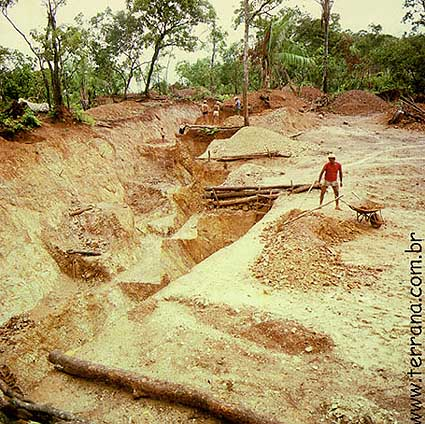 Extração e Tratamento de Minerais pesquisa mineral com guia de utilização.