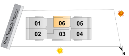 2 quartos 1º