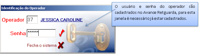 3 Capítulo 2 - Entrada de Operador e Abertura de Caixa 3.1 