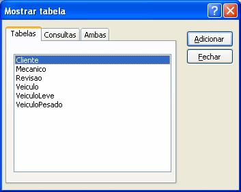 Clique na ferramenta Relacionamentos na barra de ferramentas padrão do MS Access ou no menu ferramentas na opção relacionamentos conforme Figura 7 a seguir.