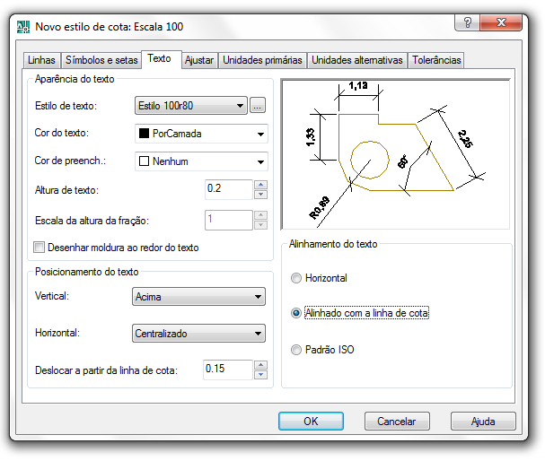 b) O item Invertido exibe os caracteres de trás para frente. c) O item Vertical exibe os caracteres alinhados verticalmente.