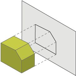 12 2. CONCEITOS MATEMÁTICOS Qualquer imagem, na forma como é comumente usada, consiste basicamente na projeção de um ambiente em três dimensões num plano específico.