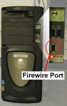 Firewire com o uso de hubs; O Firewire também pode ser usado para interligar vários micros, sendo uma opção barata de