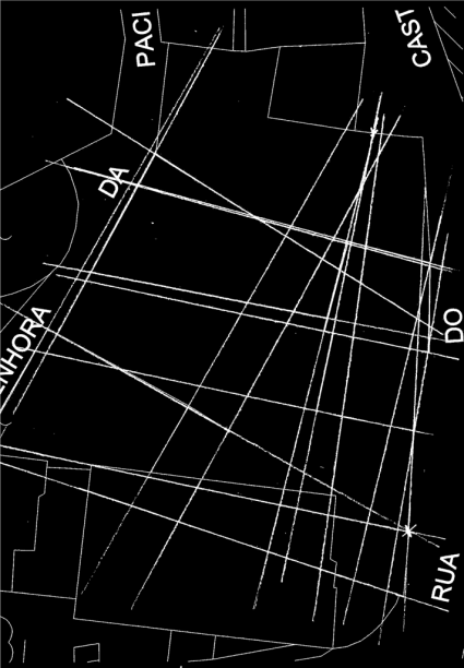 Começa então a elaborar-se um estudo com os edifícios que compõem o espaço a reabilitar, os