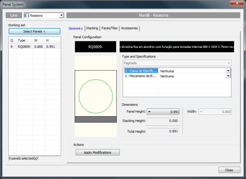 Construção do layout do painel Importante: recurso disponível apenas para bibliotecas personalizadas. Para mais informações entre em contato com a equipe ofcdesk.