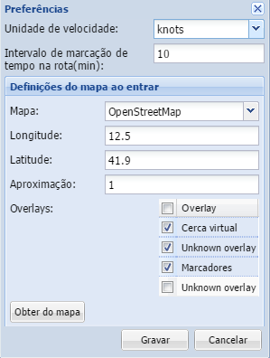 5. Configurações Gerais. 5.1 Preferências. Após realizar o login, você pode personalizar a sua conta com algumas informações gerais.