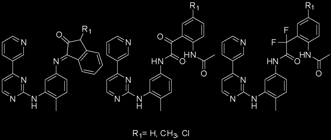 Figura 33. Moléculas usadas nos estudos de ancoramento molecular. 5.4.1.