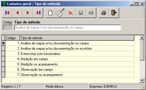 5.5. Freqüência Contém as diversas periodicidades aplicáveis aos verificadores. A freqüência define quando um verificador deve ser aferido. 5.6.