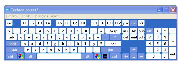 Figura 1: Conversão de unidades métricas Figura 2: Teclado do Startboard.