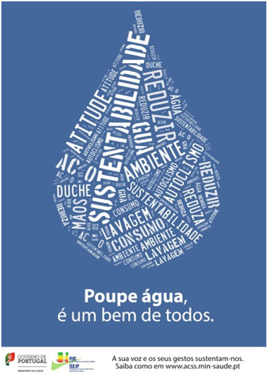 Implementar campanhas de consciencialização e sensibilização (3/4) Exemplos de Boas práticas implementadas: Eficiência Hídrica Sensibilização de funcionários do SIE para a necessidade de redução do