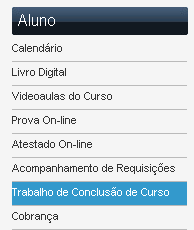 Você pode acessar o manual no portal AVA, ferramenta Itens para Download. Antes de elaborar o seu trabalho, leia atentamente o manual.