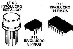 45 processo único, sobre uma pequena pastilha de silício esses componentes já interligados para exercer uma função específica como um amplificador, um regulador de tensão, um oscilador, etc.