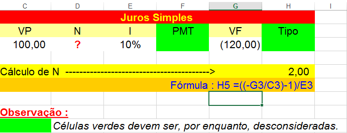 Juros Simples -