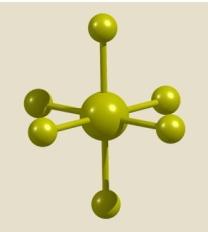 NH 3 Piramidal BF 3 Trigonal plana CO 2 Linear SF 6 Octaédrica 4-E A velocidade de difusão é inversamente proporcional à massa molar.