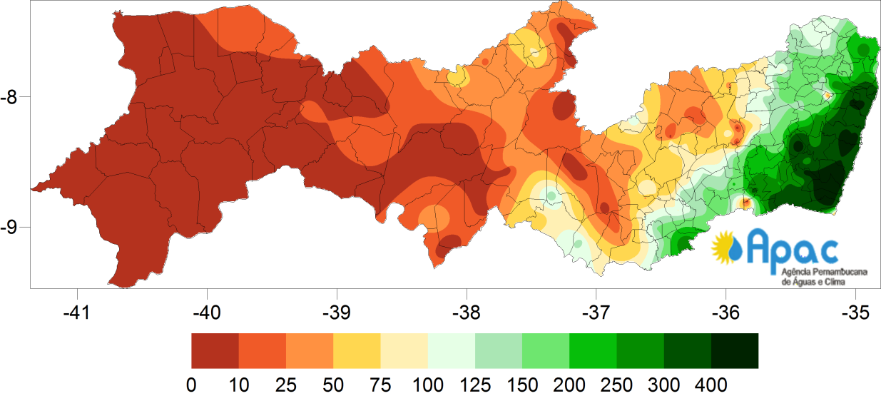 1. ANÁLISE DA PRECIPITAÇÃO EM JUNHO A distribuição espacial da precipitação observada no mês de junho, em milímetros (mm), e o desvio em relação à média histórica, em percentual (%), estão