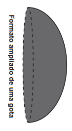 (A) biconvexas, que têm a propriedade de dispersar a radiação solar. (B) bicôncavas, que têm a propriedade de dispersar a radiação solar.