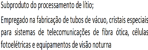 absorvido pelo solo através dos compostos do húmus, ou por intermédio de argilas ou zeólitas naturais.