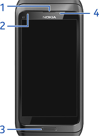 conector 4 Luz indicadora de carga 5 Conector micro USB Parte