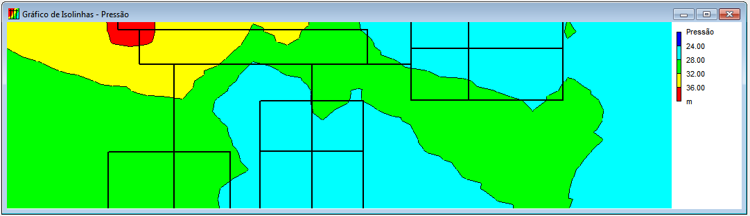 134 em vários formatos, incluindo mapas com codificações coloridas, tabelas de dados, gráficos de séries temporais, perfis, frequência e gráficos de isolinhas.