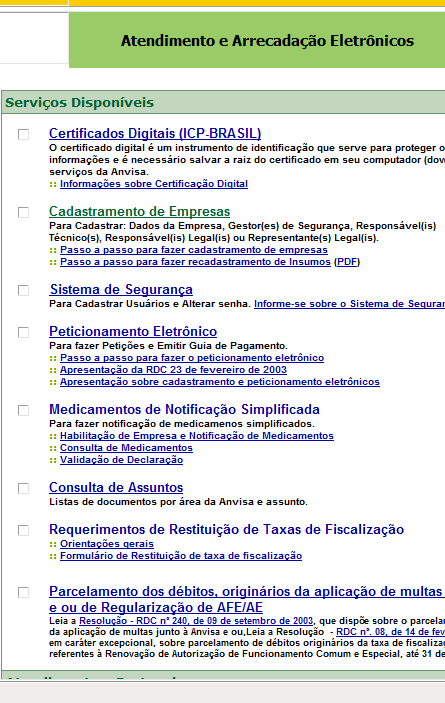 2. Quem pode acessar o Sistema Comunicado 01 de 3 março de 2011 Informações sobre a realização de novos cadastros ou a atualização dos dados de seus gestores de segurança, usuários