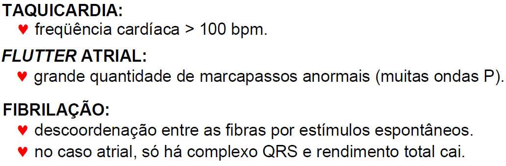 ECG e as Disfunções