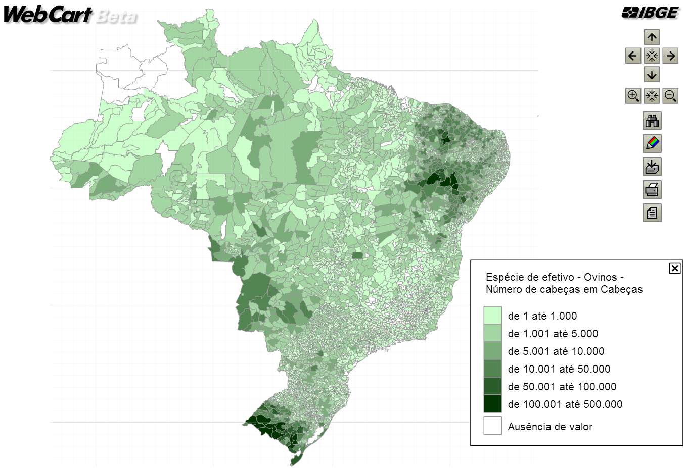 Pólos previstos nos projetos do arranjo Sertão